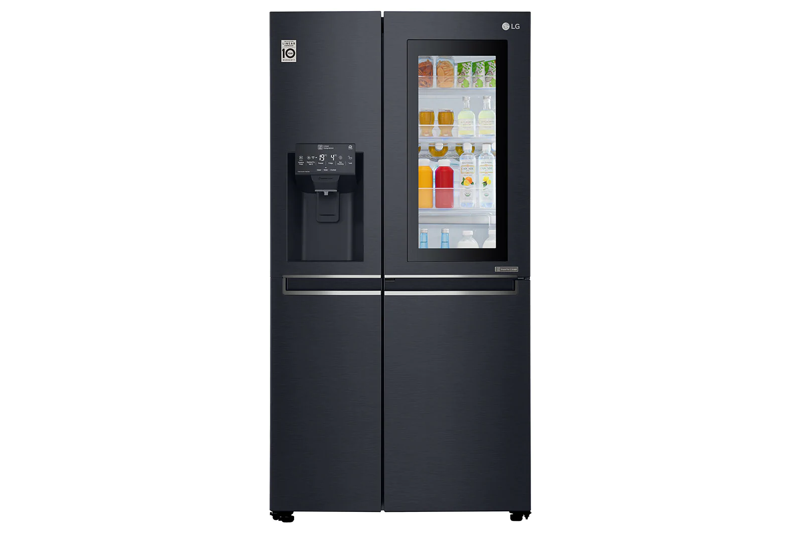 LG 28 cu. ft. Black InstaView Fridge – Smart & Sleek