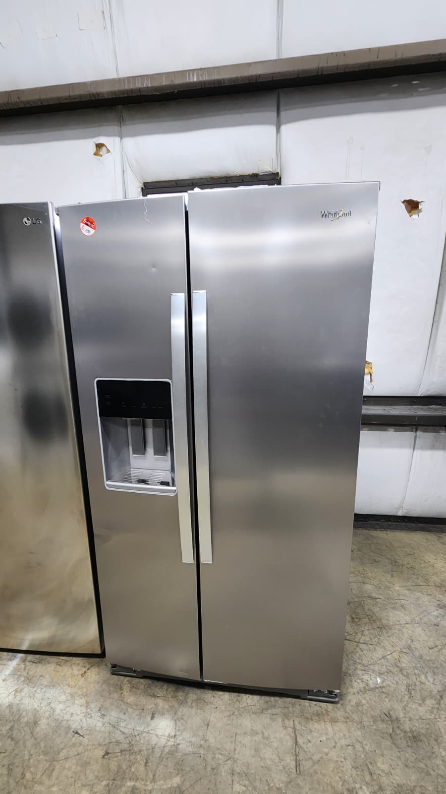 Whirlpool WRSF5536RZ Bold Side-by-Side, 25 Cu. Ft. Fridge- Stainless Steel - Image 2