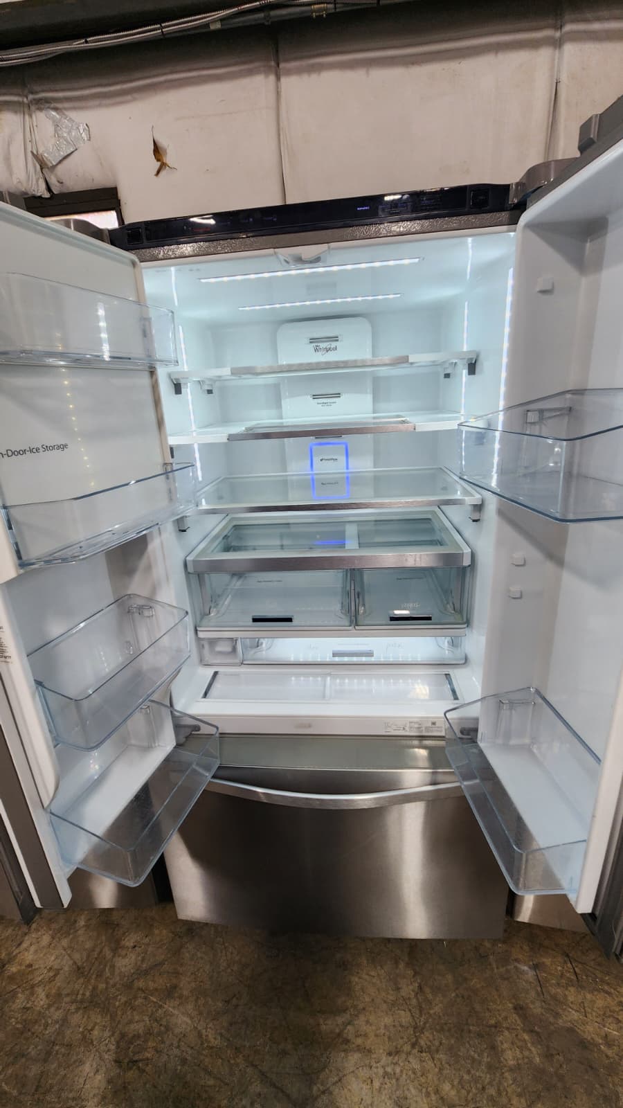 Whirlpool WRF993FIFM Spacious, Stylish, Smart Cooling Fridge- Stainless Steel - Image 3