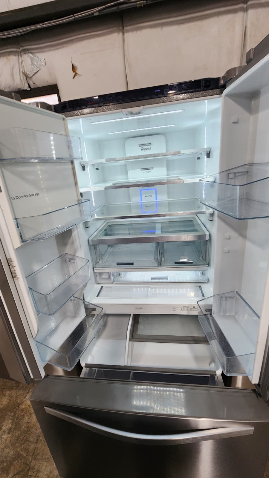 Whirlpool WRF993FIFM Spacious, Stylish, Smart Cooling Fridge- Stainless Steel - Image 4