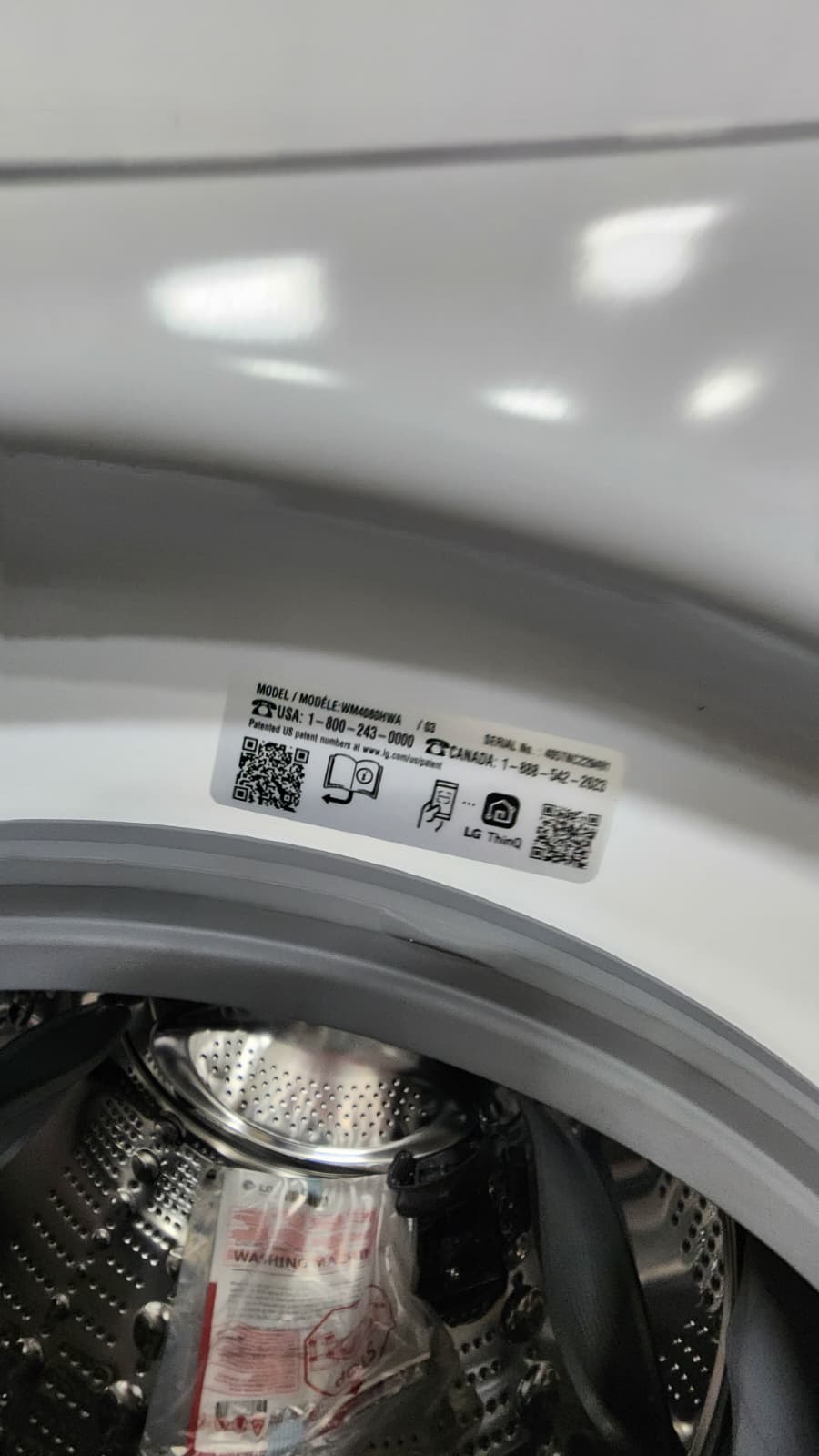 LG WM4080HWA DLEX4080W Smart, Sleek, Laundry Power Duo- White - Image 6